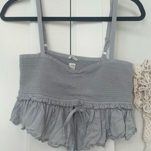 Aritzia crop summer top